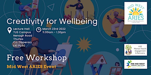 Face to Face Workshop: Creativity for Wellbeing