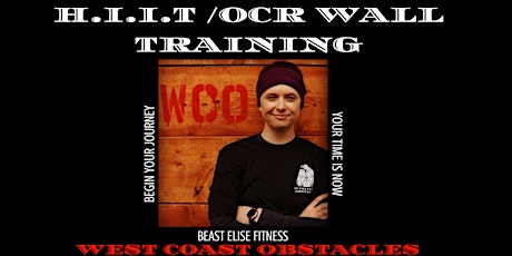 H.I.I.T/ 8' OCR WALL with Beast Elise fitness and WCO primary image