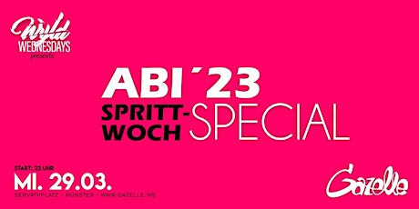 Wyld Wednesday -Abi 2023 Special- (limitierte Ticketanzahl)