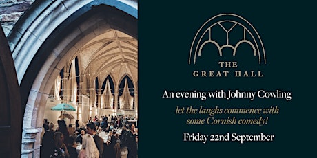 An Evening with Johnny Cowling at The Great Hall primary image