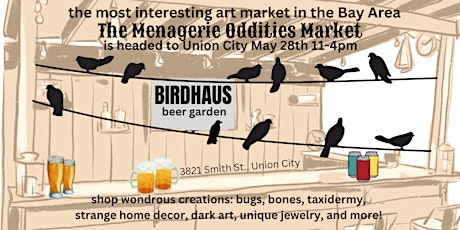 The Menagerie's Peculiar PopUp at the Birdhaus Beer Garden