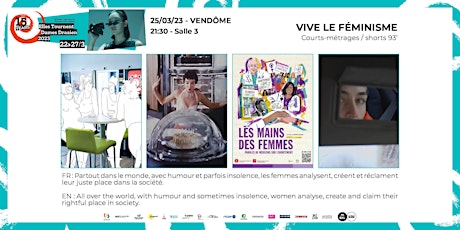 Primaire afbeelding van Séance Vive le Féminisme | 15th edition Elles Tournent