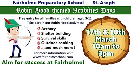 Robin Hood Activities Days primary image