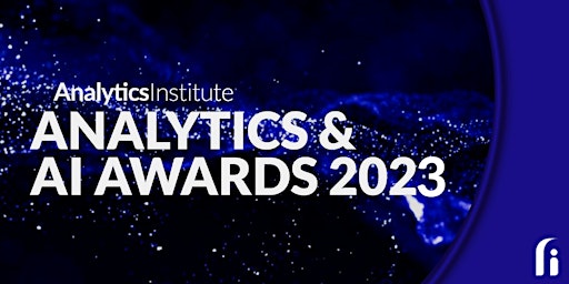 National Analytics and AI Awards 2023 - The Ceremony
