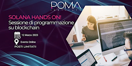 Immagine principale di SOLANA HANDS ON! Sessione di programmazione su blockchain - I Token NFT 