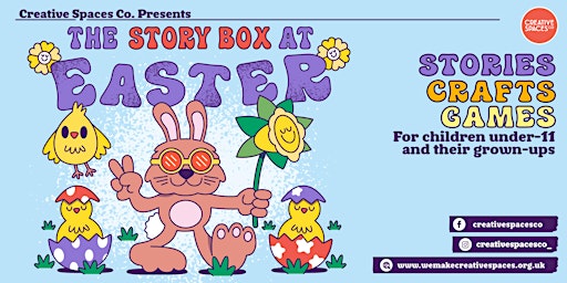 The Story Box at Easter in The Old Library