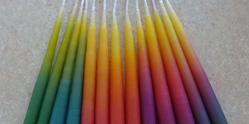 Rainbow Candle Dipping Class primary image