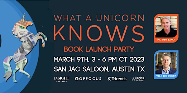 What a Unicorn Knows - Book Launch Party