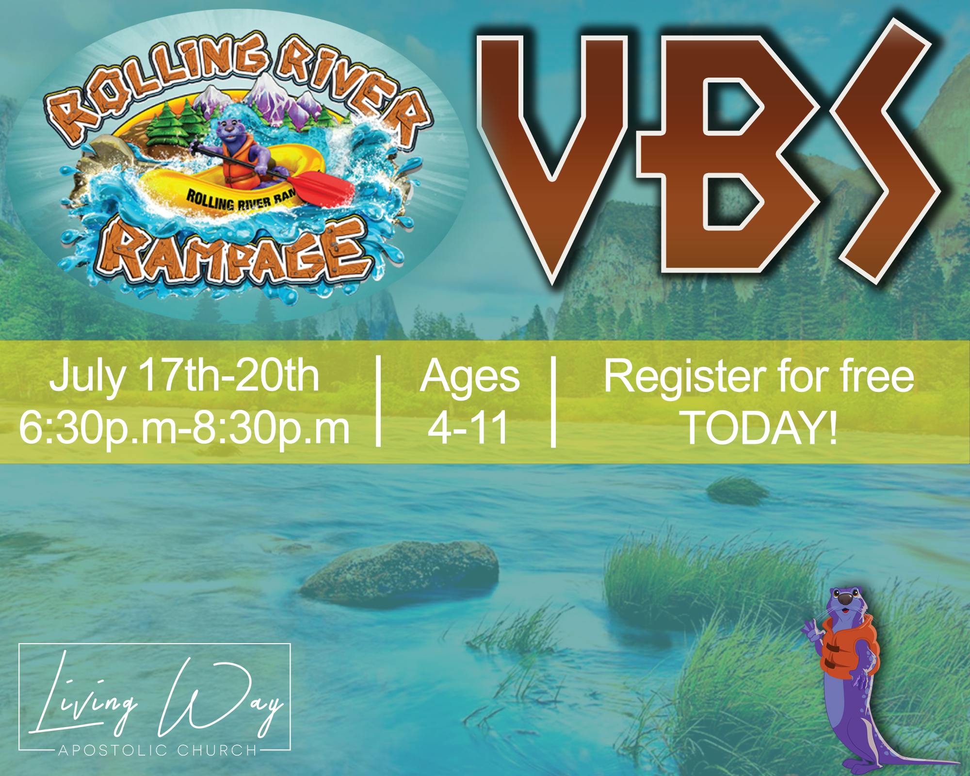VBS 2018: ROLLING RIVER RAMPAGE