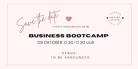 Lifestyle Business Bootcamp 5e editie