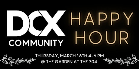DCX Community Happy Hour primary image