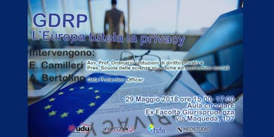 GDPR: L'Europa tutela la privacy GDPR: L'Europa tutela la privacy