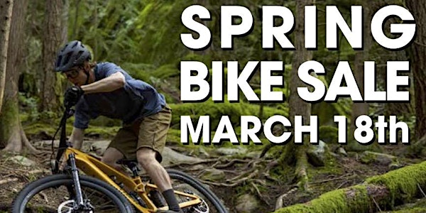 Guthrie Bicycle's Spring Sale.  Biggest Sale of the Year!  One day only