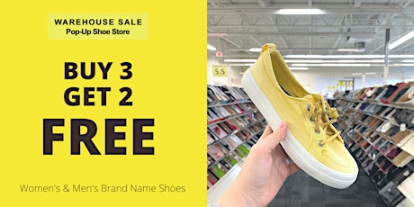 Warehouse Sale Pop-Up Shoe Store  Sale! | Plano, TX