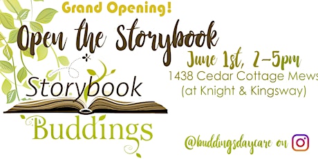 Opening the Storybook Buddings! primary image