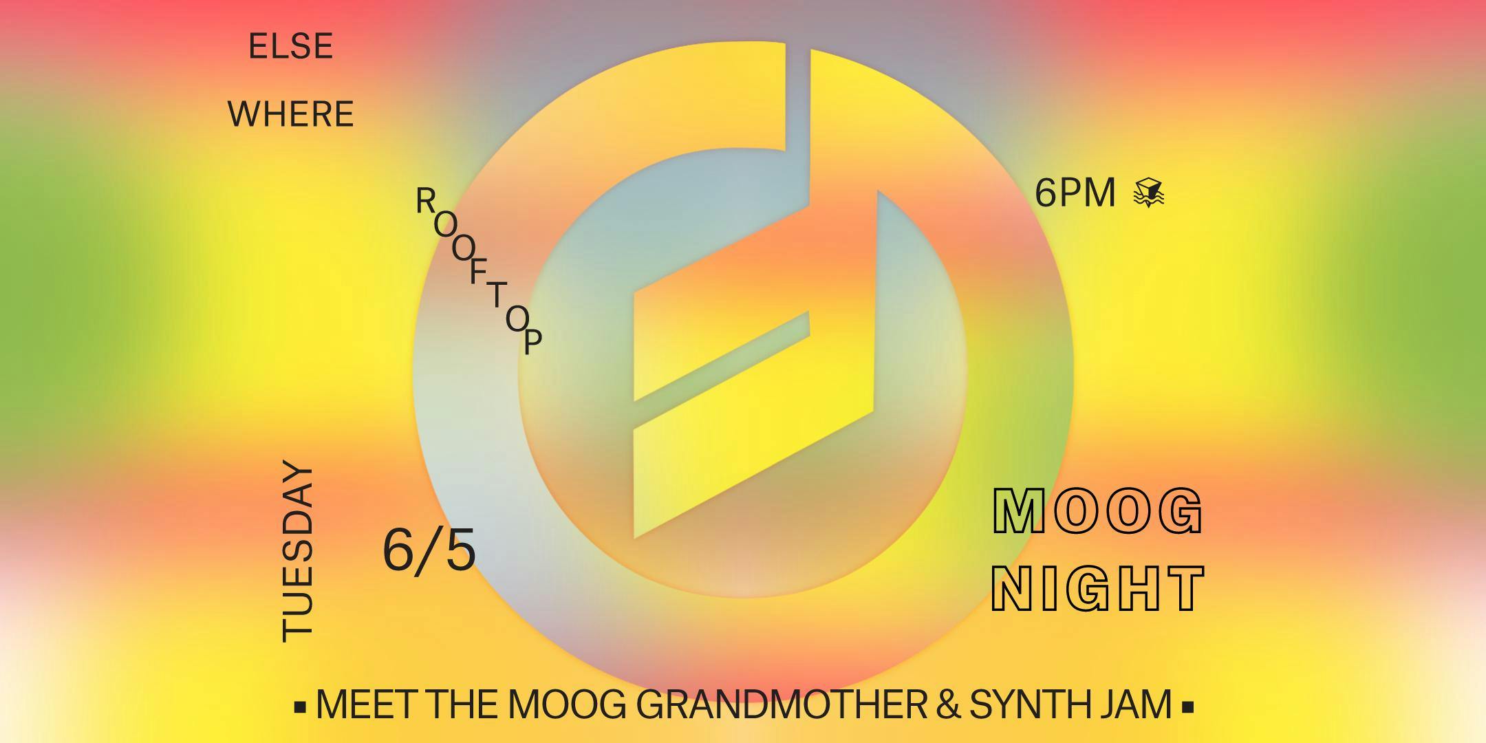 Moog Music Night - Meet the Moog Grandmother & Synth Jam