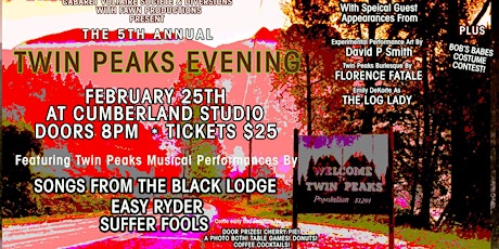 5th Annual Twin Peaks Evening at The Cumberland Studio