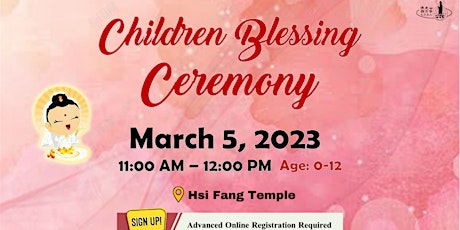 Imagem principal do evento Children Blessing