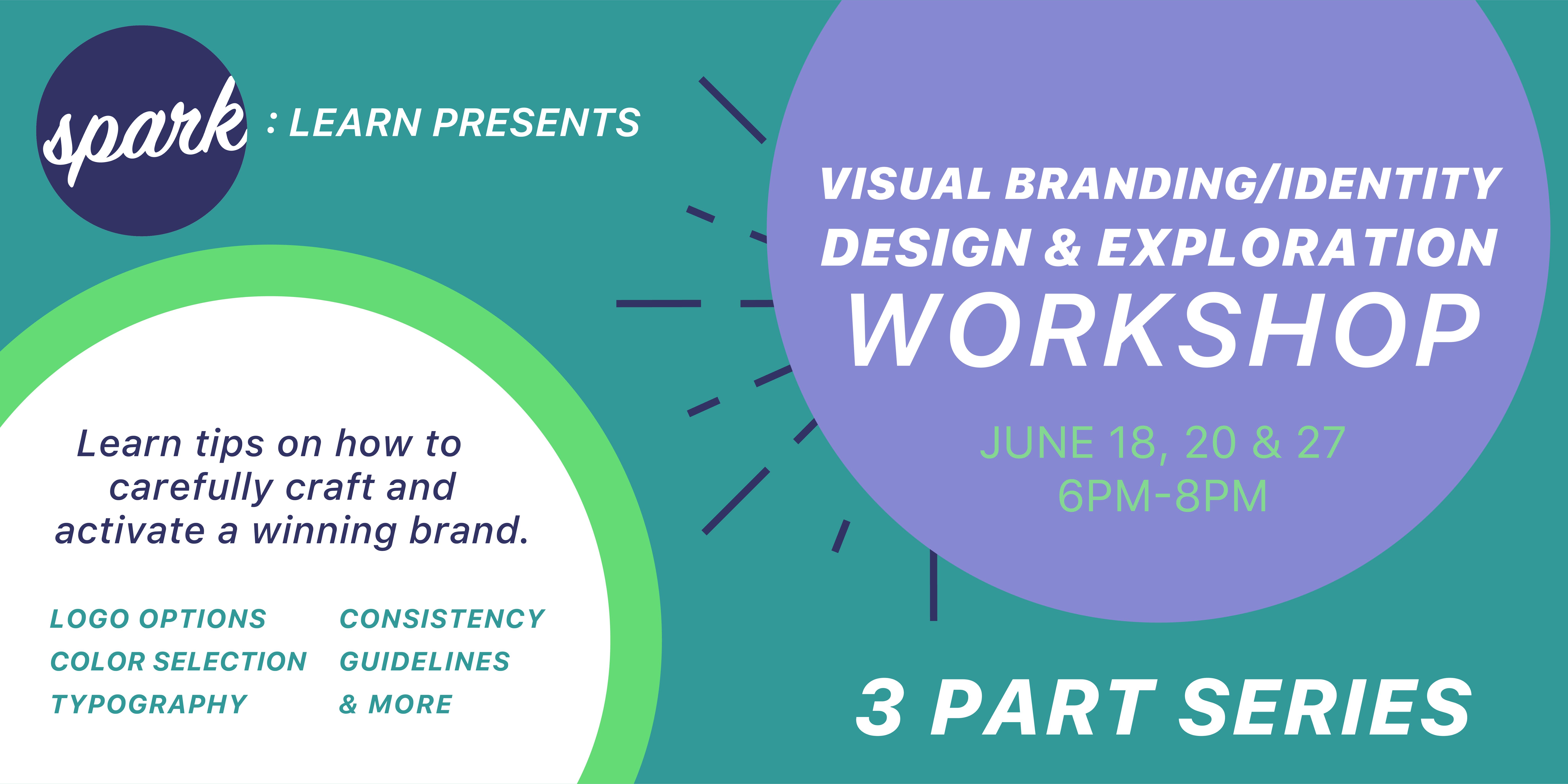  Branding Design & Exploration Workshop #3/SPARK:Marketing & Branding Series