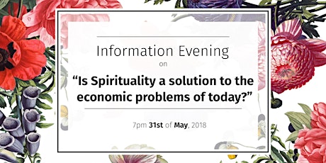 “Is Spirituality a solution to the economic problems of today?” primary image