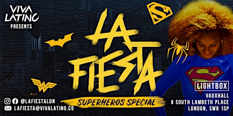 Imagem principal de La Fiesta Super Heroes