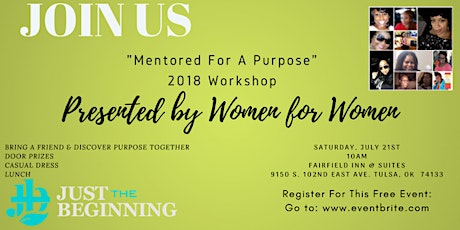 WORKSHOP: Mentored For A Purpose