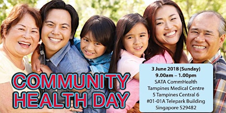 SATA CommHealth Provides Free Health Screenings for Tampines Residents at Its Community Health Day primary image