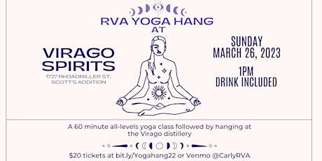 RVA Yoga Hang returns to Virago Spirits