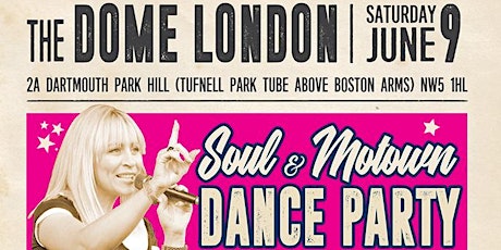 Northern Soul and Motown Dance Party featuring Sarah Collins + Keep The Faith Band primary image