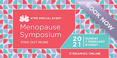 Imagem principal do evento Recordings of the LiveStream- ATMS Menopause Symposium