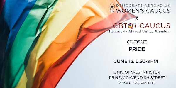 LGBTQ+ Pride Month Series: Women’s Caucus Monthly Meeting with LGBTQ+ Caucus