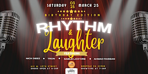 Rhythm & Laughter Birthday Edition