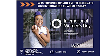 Hauptbild für WTS Toronto International Women’s Day Breakfast 2023