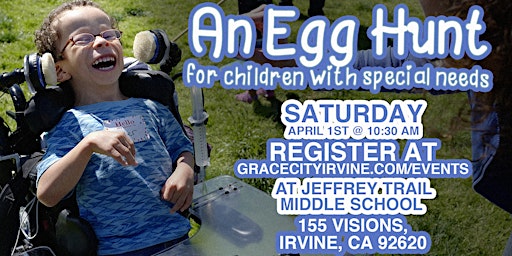 Egg Hunt for Children with Special Needs