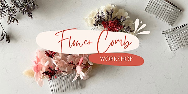 Flower fascinator comb Workshop - Utrecht