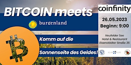 Bitcoin meets Burgenland Vol. 2 - Komm auf die Sonnenseite des Geldes 