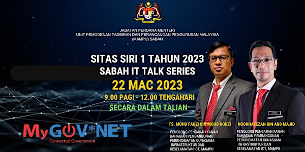 Sabah IT Talk Series (SITAS) Siri 1 Tahun 2023