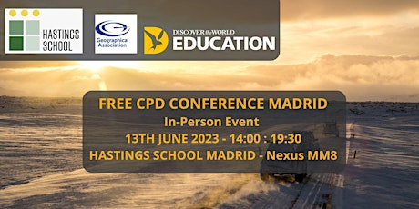 Free Geography CPD and Networking Event in Madrid