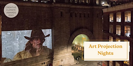 Creative Climate Awards 2023 - Art Projection onto the Manhattan Bridge