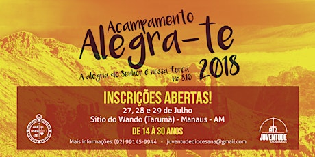 Imagem principal do evento ACAMPAMENTO ALEGRA-TE