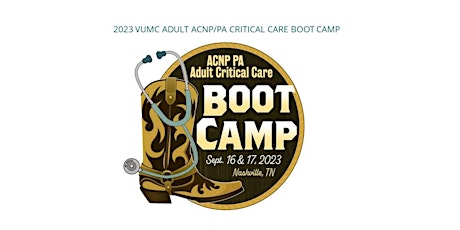 Vanderbilt Health Adult ACNP/PA Critical Care Bootcamp