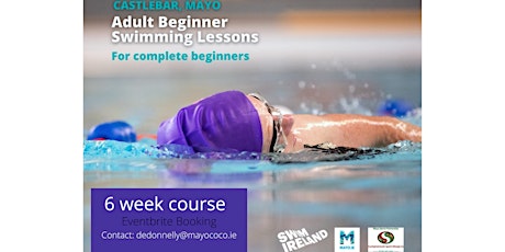 Beginners Adult Swim Lessons Class 2