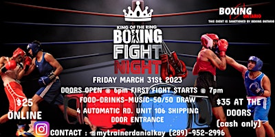 King Of The Ring Fight Night
