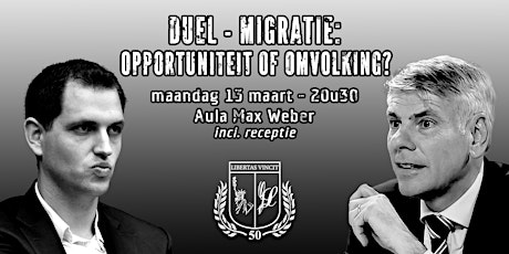 Imagen principal de Duel - Migratie: Opportuniteit of omvolking? + Receptie