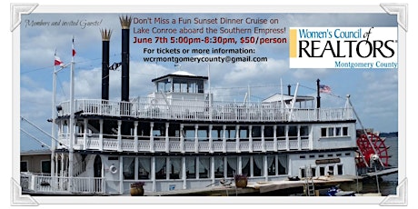  Last Chance, Enjoy a Southern Belle Night Fun Dinner Cruise, June 7th primary image