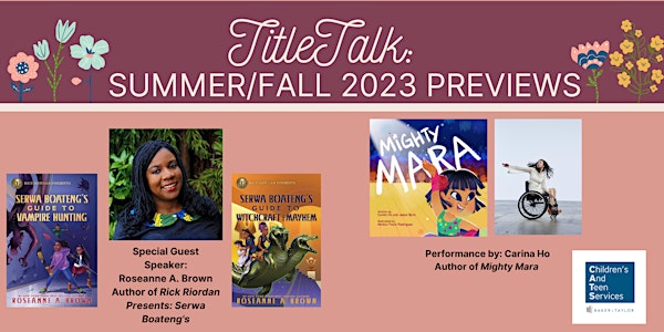 TitleTalk: Summer Fall 2023 Previews