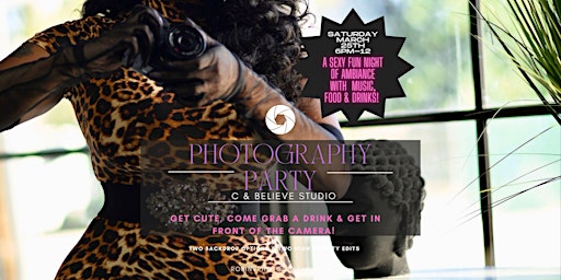 Sip & Shoot!! Have A Fun Photoshoot While You Mingle, Dance, Eat & Drink!