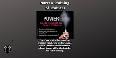 Virtual Narcan Train the Trainer Workshop