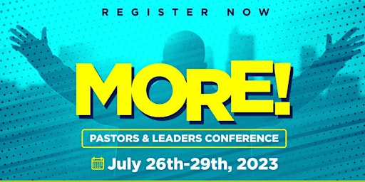 MORE Pastors & Leaders Conference primary image