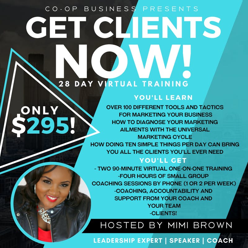 GET CLIENTS NOW! WITH MIMI BROWN